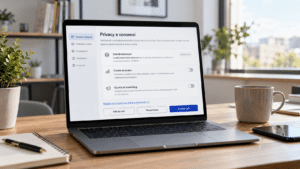 Piattaforma per la gestione di privacy policy, cookie banner e consensi di un sito web.